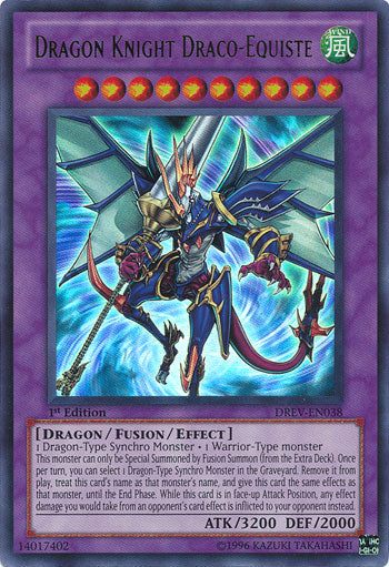 Dragon Knight Draco-Equiste [DREV-EN038] Ultra Rare | Event Horizon Hobbies CA