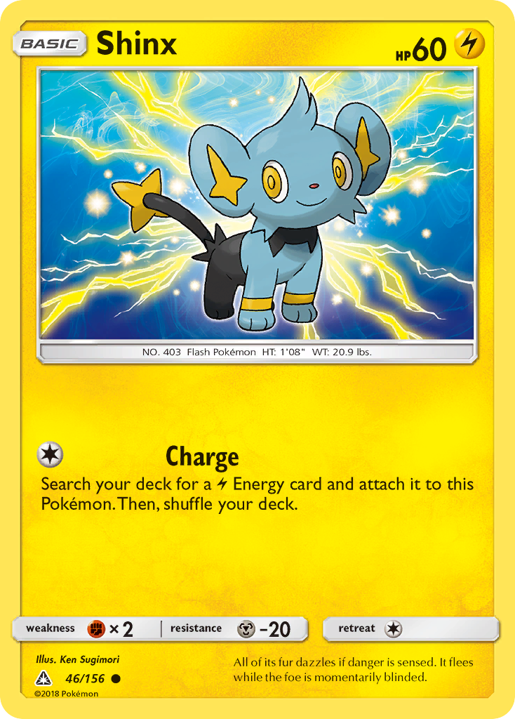 Shinx (46/156) [Sun & Moon: Ultra Prism] | Event Horizon Hobbies CA