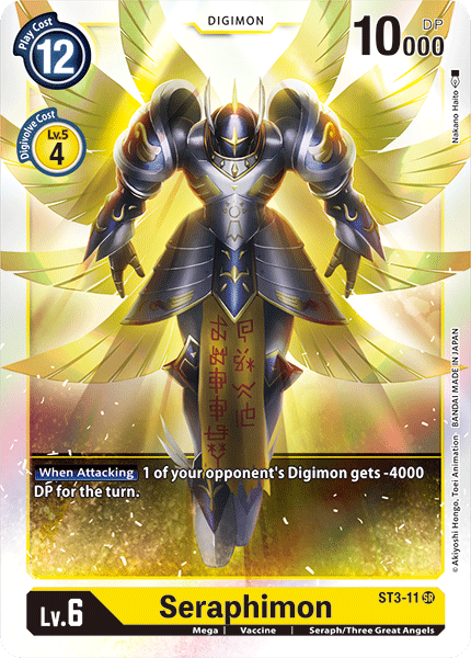 Seraphimon [ST3-11] [Starter Deck: Heaven's Yellow] | Event Horizon Hobbies CA