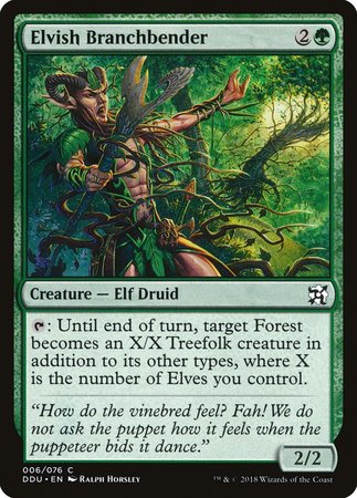 Elvish Branchbender [Duel Decks: Elves vs. Inventors] | Event Horizon Hobbies CA