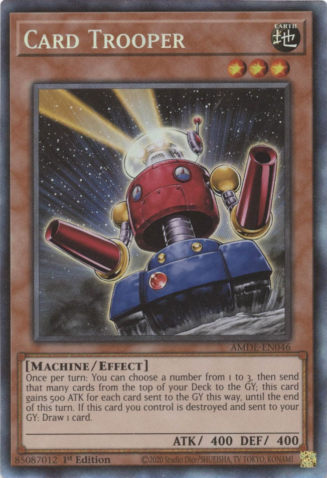 Card Trooper [AMDE-EN046] Collector's Rare | Event Horizon Hobbies CA