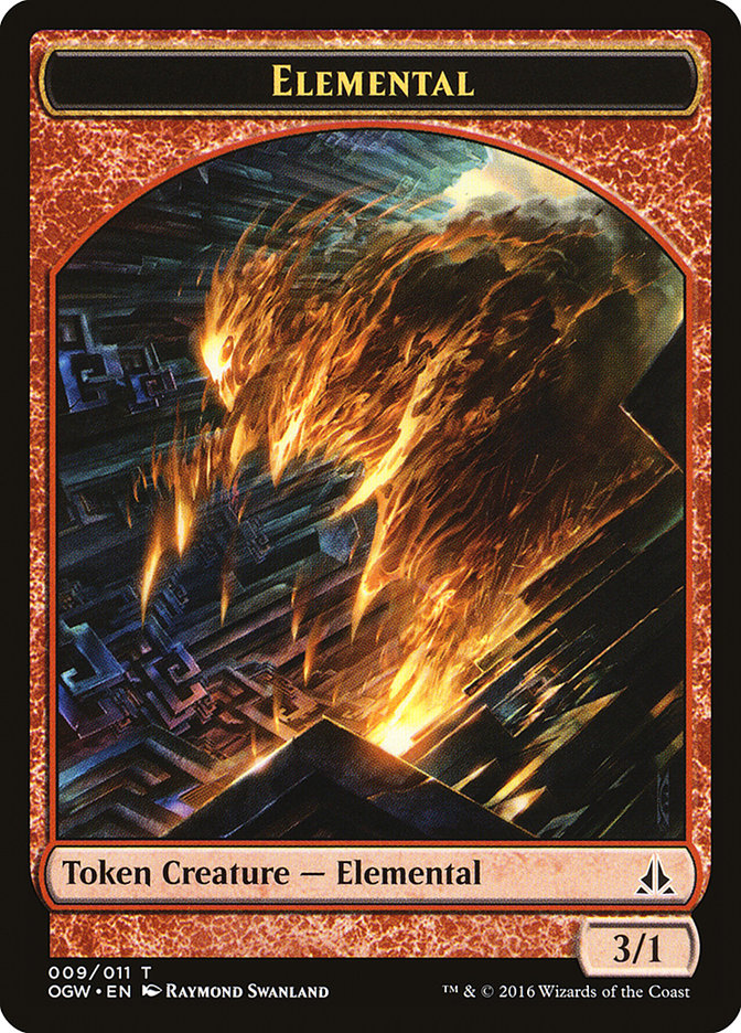 Elemental (009/011) [Oath of the Gatewatch Tokens] | Event Horizon Hobbies CA