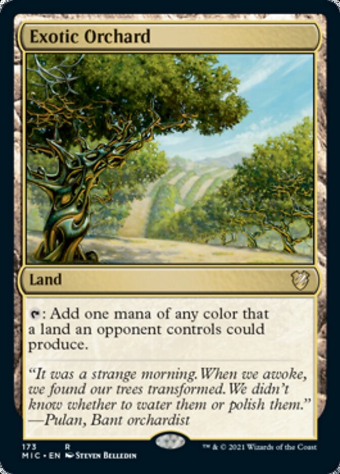 Exotic Orchard [Innistrad: Midnight Hunt Commander] | Event Horizon Hobbies CA