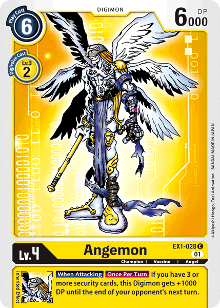 Angemon [EX1-028] [Classic Collection] | Event Horizon Hobbies CA