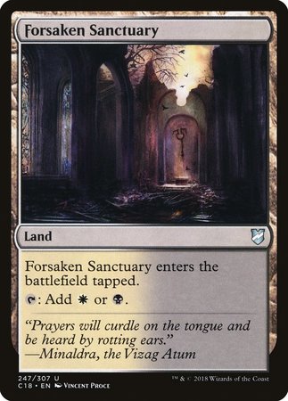 Forsaken Sanctuary [Commander 2018] | Event Horizon Hobbies CA