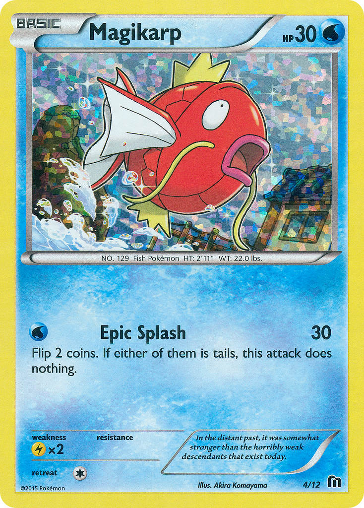 Magikarp (4/12) [McDonald's Promos: 2016 Collection] | Event Horizon Hobbies CA