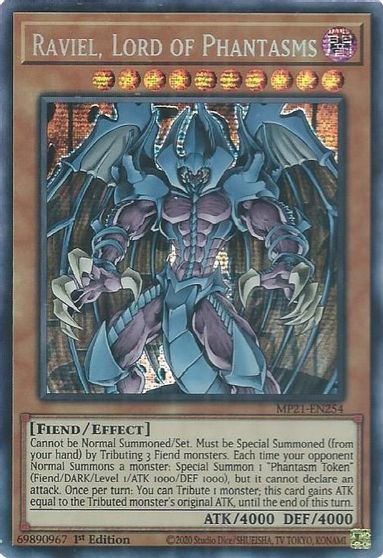 Raviel, Lord of Phantasms [MP21-EN254] Prismatic Secret Rare | Event Horizon Hobbies CA