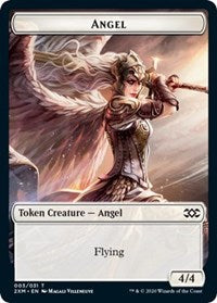 Angel // Cat Double-sided Token [Double Masters Tokens] | Event Horizon Hobbies CA