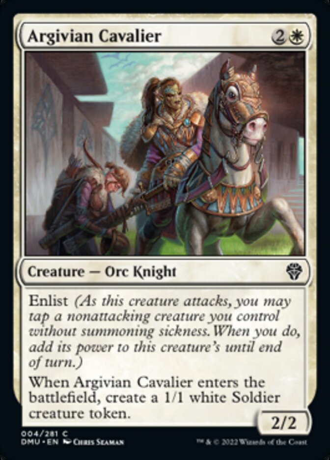 Argivian Cavalier [Dominaria United] | Event Horizon Hobbies CA