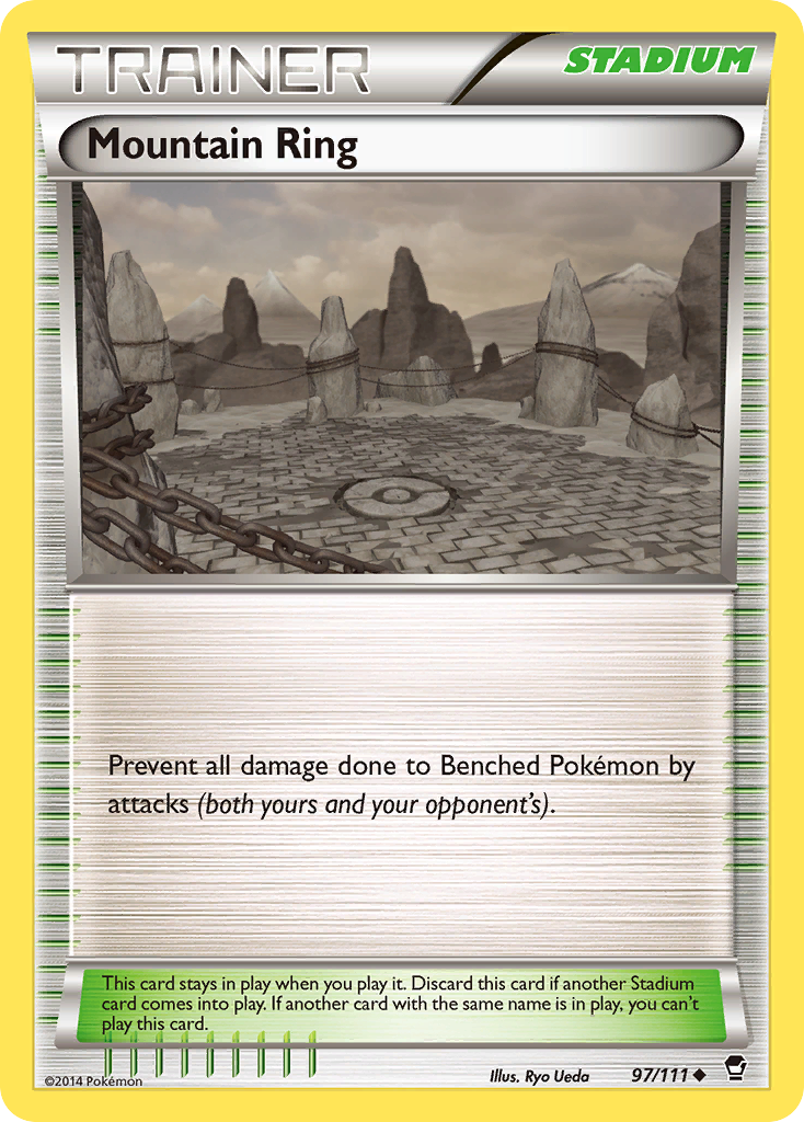 Mountain Ring (97/111) [XY: Furious Fists] | Event Horizon Hobbies CA