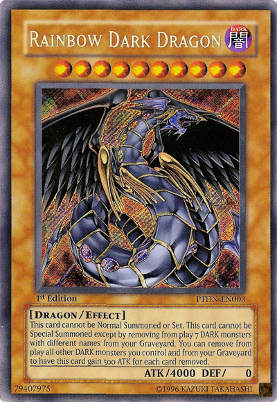 Rainbow Dark Dragon [PTDN-EN003] Secret Rare | Event Horizon Hobbies CA