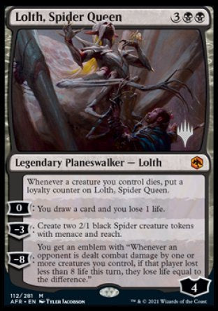 Lolth, Spider Queen (Promo Pack) [Dungeons & Dragons: Adventures in the Forgotten Realms Promos] | Event Horizon Hobbies CA