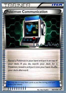 Pokemon Communication (99/114) (American Gothic - Ian Whiton) [World Championships 2013] | Event Horizon Hobbies CA