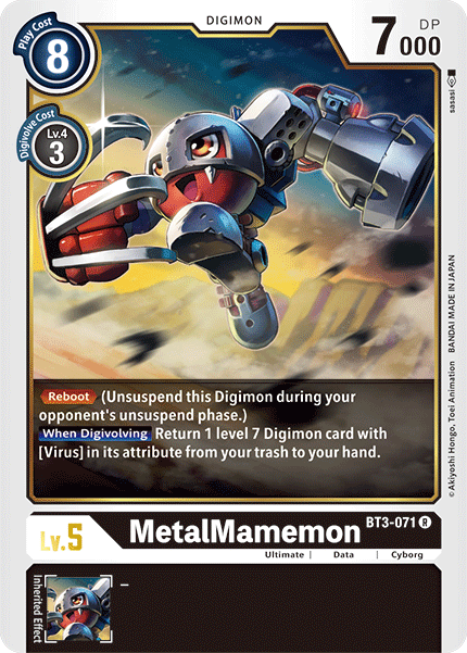 MetalMamemon [BT3-071] [Release Special Booster Ver.1.5] | Event Horizon Hobbies CA