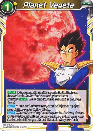 Planet Vegeta (BT3-105) [Cross Worlds] | Event Horizon Hobbies CA