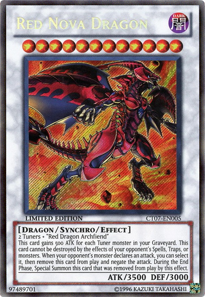 Red Nova Dragon [CT07-EN005] Secret Rare | Event Horizon Hobbies CA