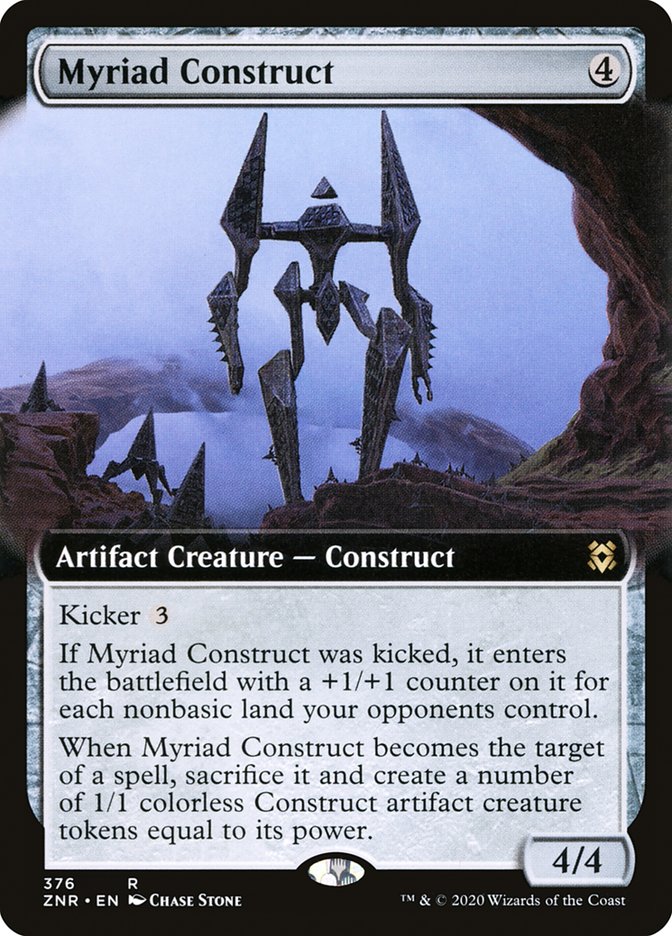 Myriad Construct (Extended Art) [Zendikar Rising] | Event Horizon Hobbies CA