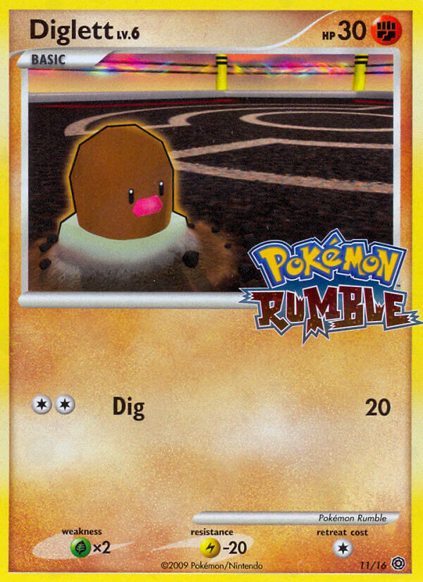 Diglett (11/16) [Pokémon Rumble] | Event Horizon Hobbies CA