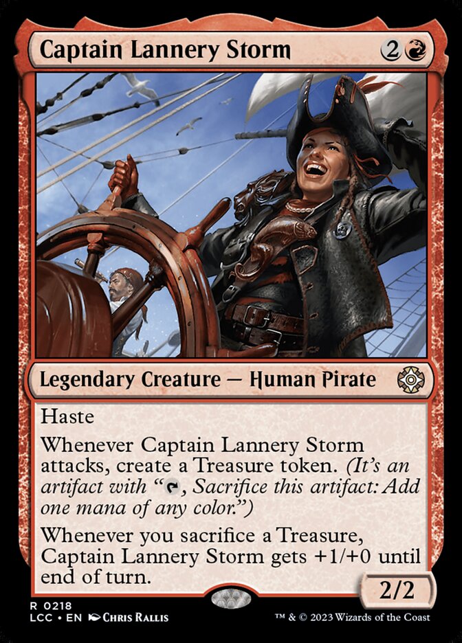 Captain Lannery Storm [The Lost Caverns of Ixalan Commander] | Event Horizon Hobbies CA