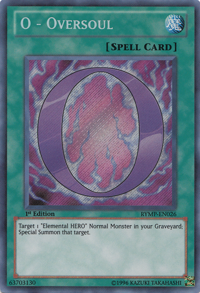 O - Oversoul [RYMP-EN026] Secret Rare | Event Horizon Hobbies CA