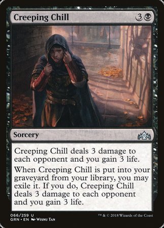 Creeping Chill [Guilds of Ravnica] | Event Horizon Hobbies CA