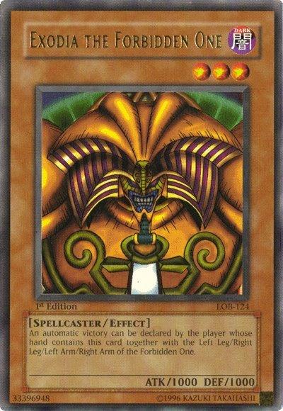 Exodia the Forbidden One [LOB-124] Ultra Rare | Event Horizon Hobbies CA