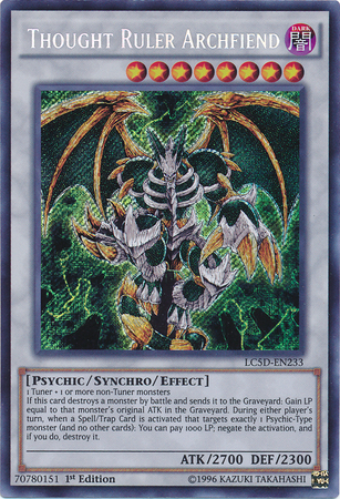 Thought Ruler Archfiend [LC5D-EN233] Secret Rare | Event Horizon Hobbies CA