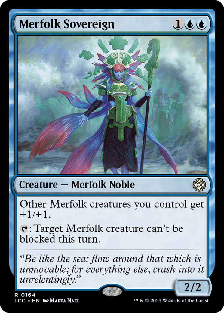 Merfolk Sovereign [The Lost Caverns of Ixalan Commander] | Event Horizon Hobbies CA