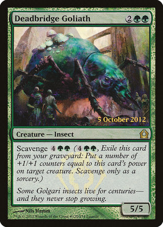 Deadbridge Goliath [Return to Ravnica Promos]