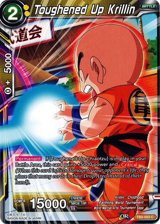 Toughened Up Krillin (TB2-053) [World Martial Arts Tournament] | Event Horizon Hobbies CA