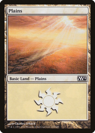 Plains (233) [Magic 2012] | Event Horizon Hobbies CA