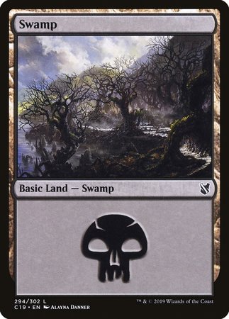 Swamp (294) [Commander 2019] | Event Horizon Hobbies CA