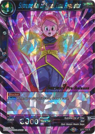 Supreme Kai of Time, Time Regulator (BT7-104_PR) [Assault of the Saiyans Prerelease Promos] | Event Horizon Hobbies CA