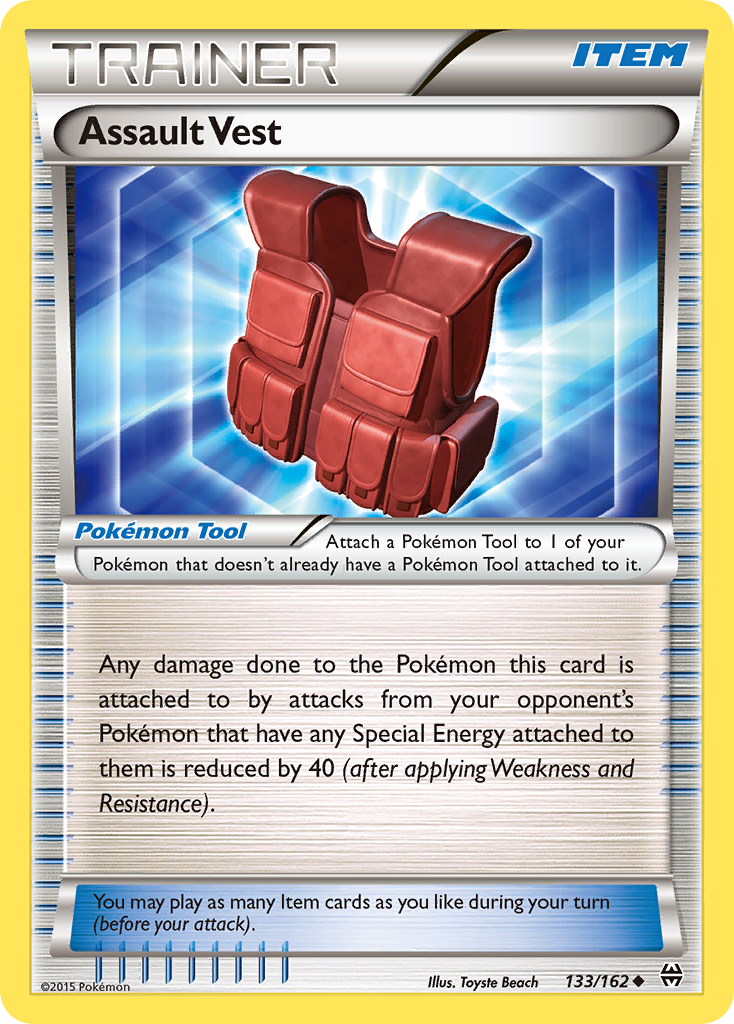 Assault Vest (133/162) [XY: BREAKthrough] | Event Horizon Hobbies CA