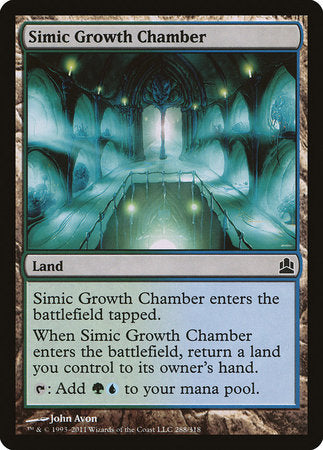 Simic Growth Chamber [Commander 2011] | Event Horizon Hobbies CA