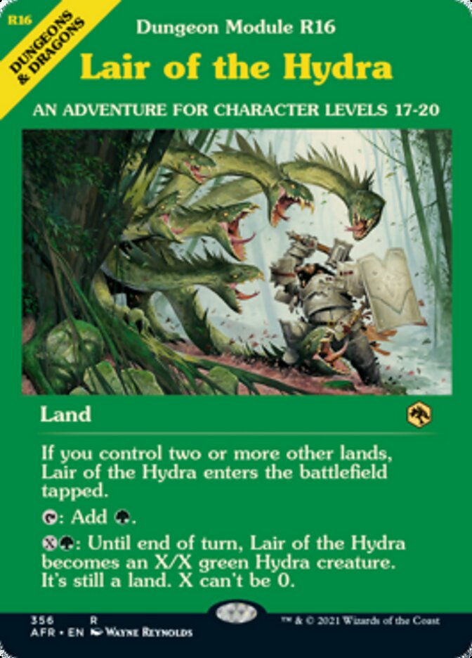 Lair of the Hydra (Dungeon Module) [Dungeons & Dragons: Adventures in the Forgotten Realms] | Event Horizon Hobbies CA