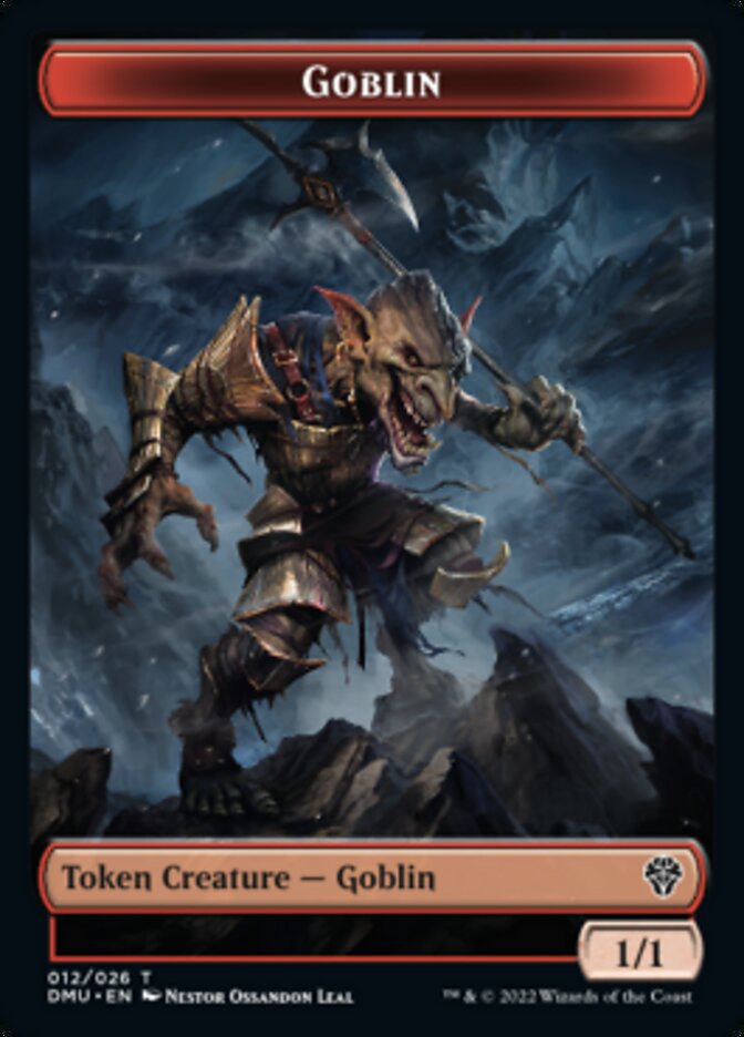 Soldier // Goblin Double-sided Token [Dominaria United Tokens] | Event Horizon Hobbies CA