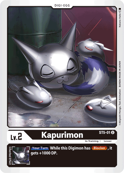 Kapurimon [ST5-01] [Starter Deck: Machine Black] | Event Horizon Hobbies CA