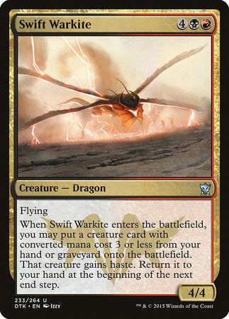 Swift Warkite [Dragons of Tarkir] | Event Horizon Hobbies CA