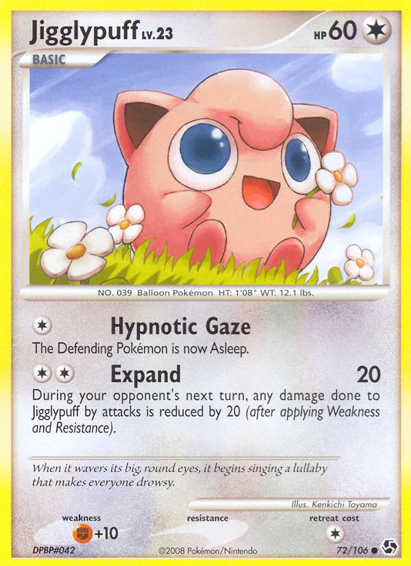 Jigglypuff (72/106) [Diamond & Pearl: Great Encounters] | Event Horizon Hobbies CA