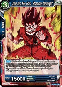 Kaio-Ken Son Goku, Strenuous Onslaught (BT8-025_PR) [Malicious Machinations Prerelease Promos] | Event Horizon Hobbies CA