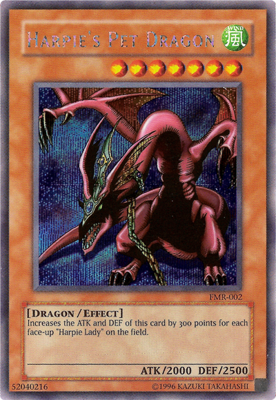 Harpie's Pet Dragon (Forbidden Memories) [FMR-002] Prismatic Secret Rare | Event Horizon Hobbies CA