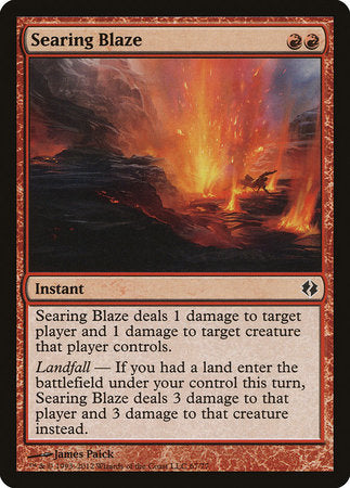 Searing Blaze [Duel Decks: Venser vs. Koth] | Event Horizon Hobbies CA