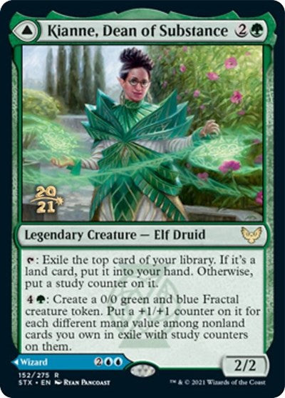 Kianne, Dean of Substance // Imbraham, Dean of Theory [Strixhaven: School of Mages Prerelease Promos] | Event Horizon Hobbies CA