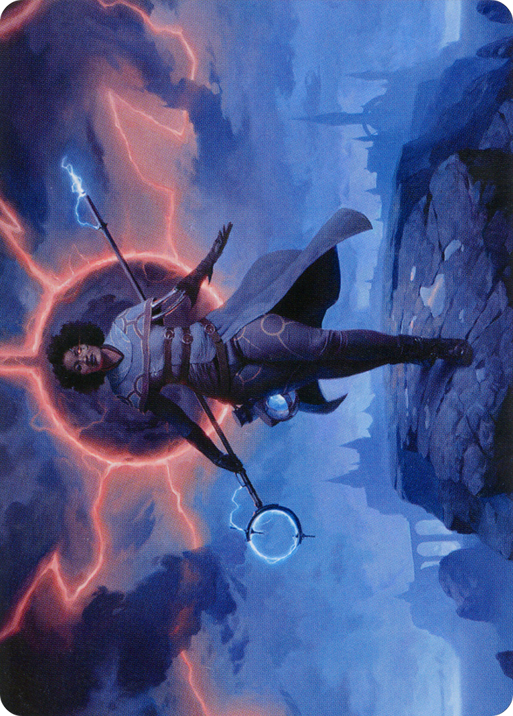 Rona, Herald of Invasion Art Card [March of the Machine Art Series] | Event Horizon Hobbies CA