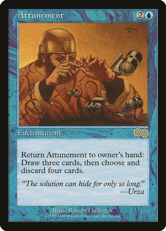 Attunement [Urza's Saga] | Event Horizon Hobbies CA