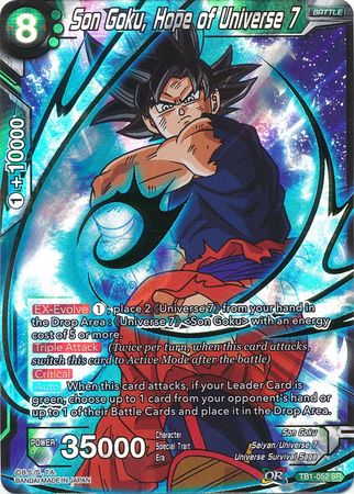 Son Goku, Hope of Universe 7 (TB1-052) [The Tournament of Power] | Event Horizon Hobbies CA