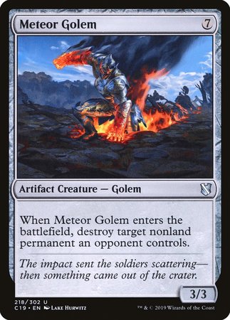 Meteor Golem [Commander 2019] | Event Horizon Hobbies CA