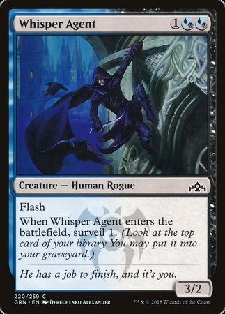 Whisper Agent [Guilds of Ravnica] | Event Horizon Hobbies CA