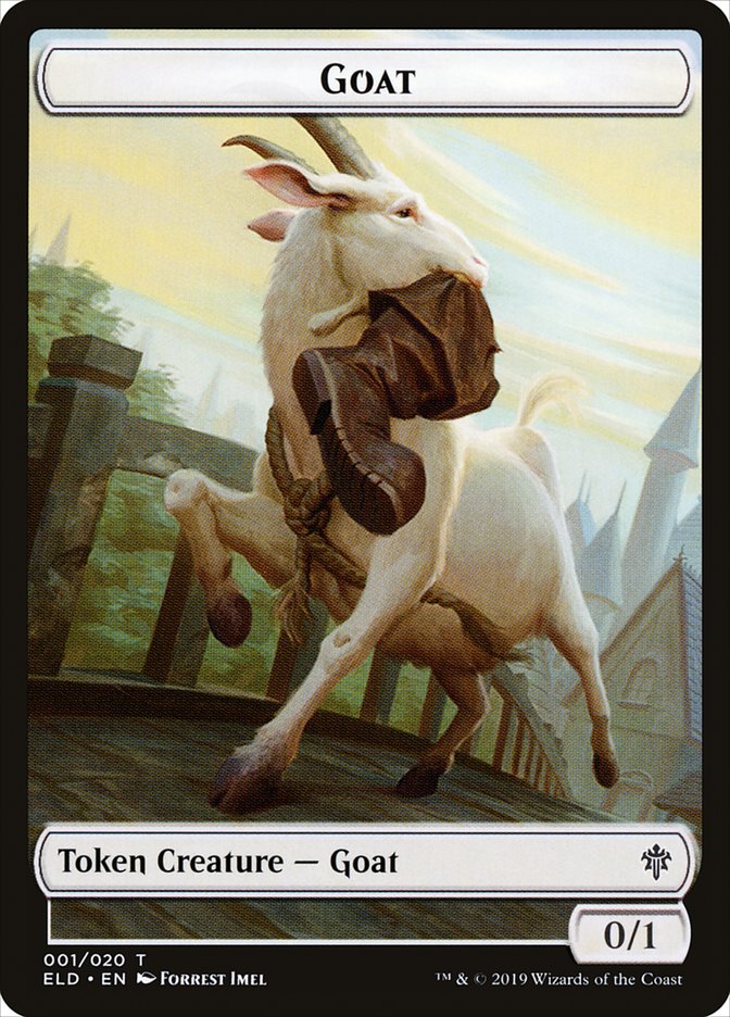 Goat [Throne of Eldraine Tokens] | Event Horizon Hobbies CA